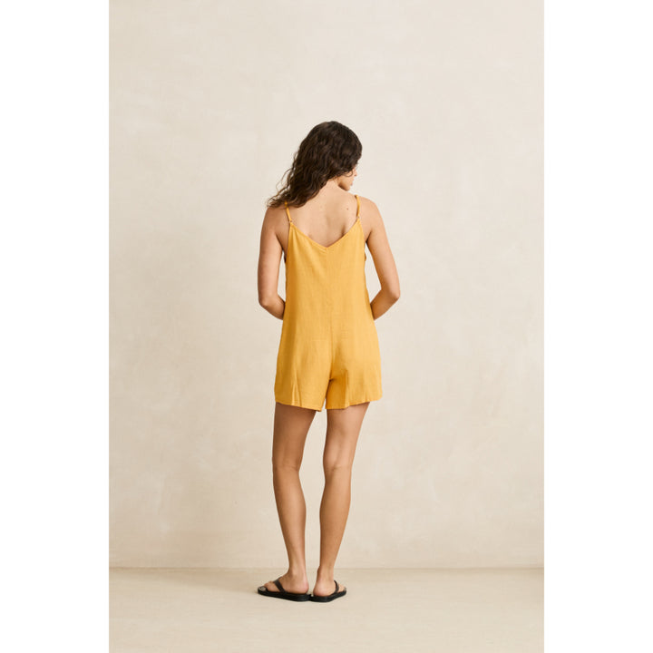 RHYTHM ESSENTIAL ADJUSTABLE ROMPER APRICOT