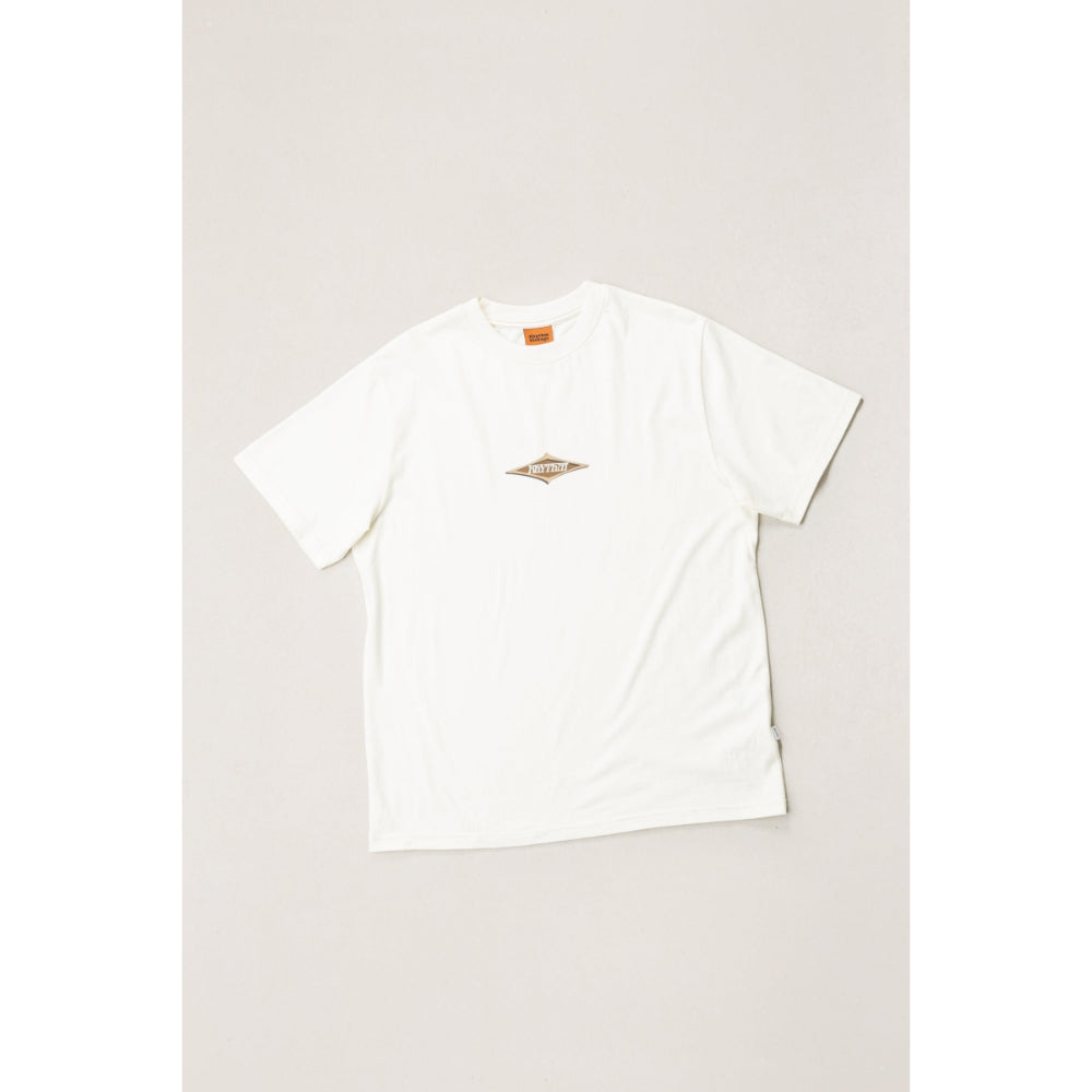 RHYTHM STENCIL VINTAGE T-SHIRT VINTAGE WHITE