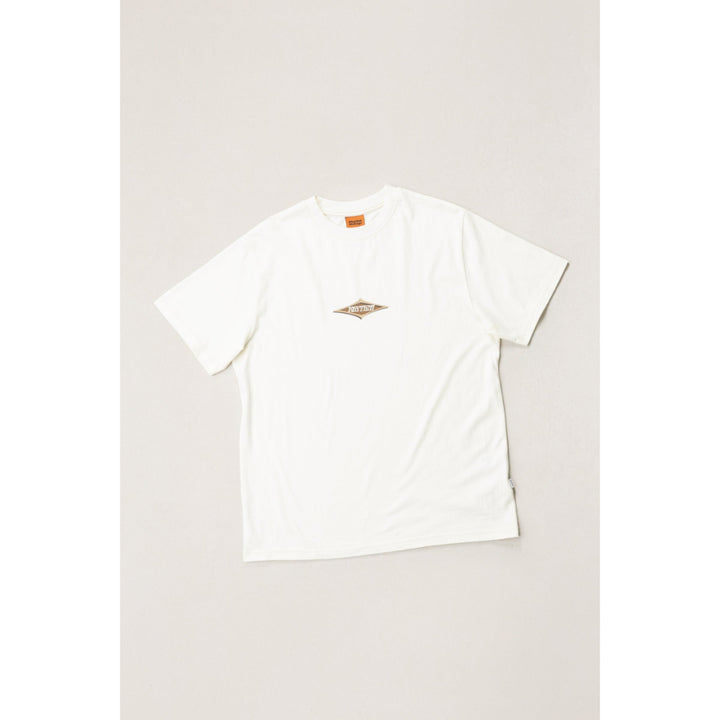 RHYTHM STENCIL VINTAGE T-SHIRT VINTAGE WHITE