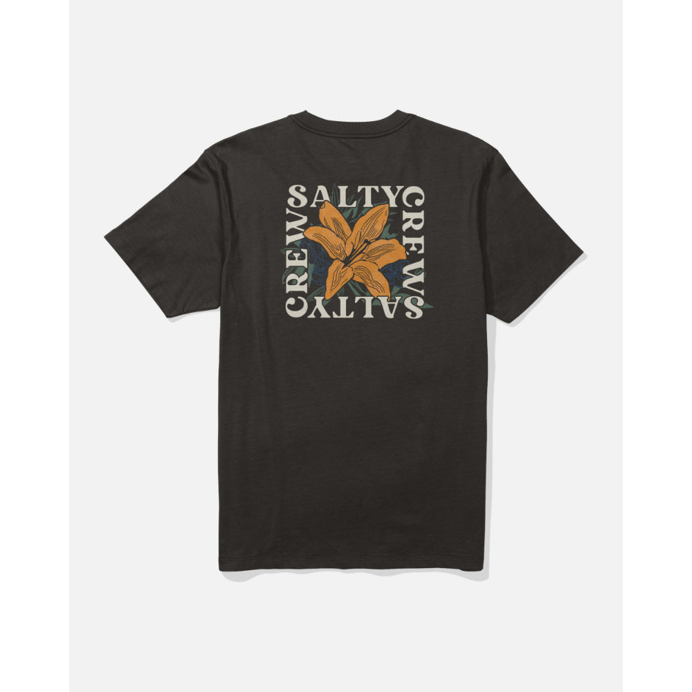 SALTY CREW PETAL SS TEE BLACK
