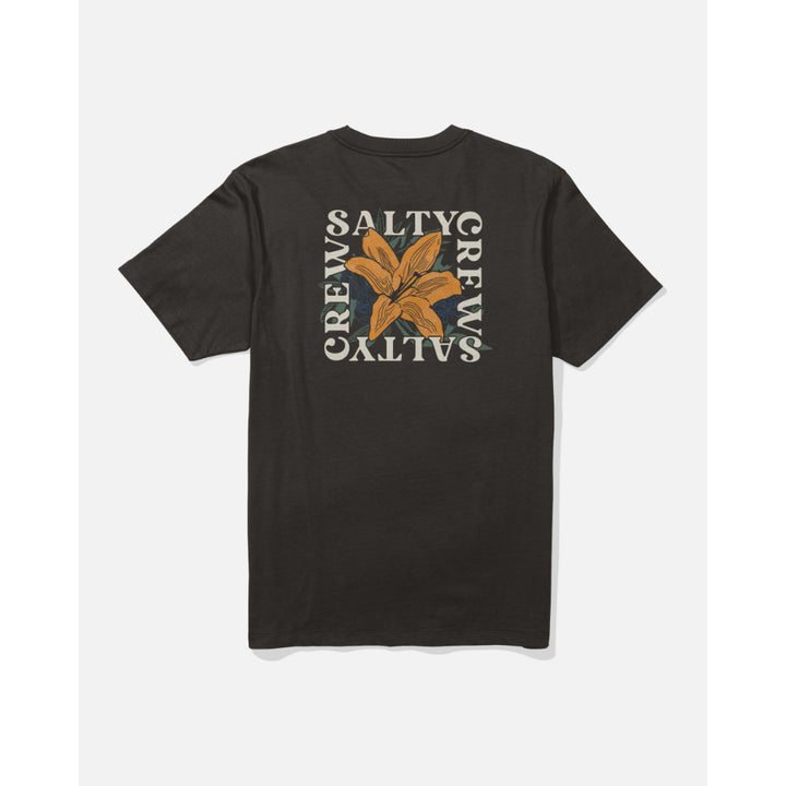 SALTY CREW PETAL SS TEE BLACK