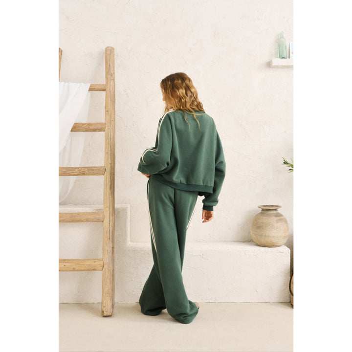 RHYTHM CONTRAST SWEATSHIRT HUNTER