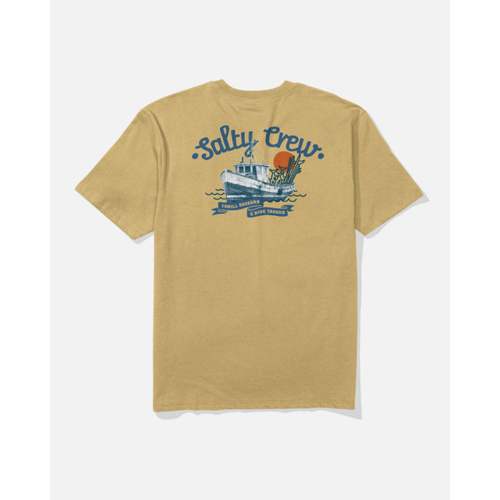 SALTY CREW HAULER CLASSIC TEE MINERAL YELLOW