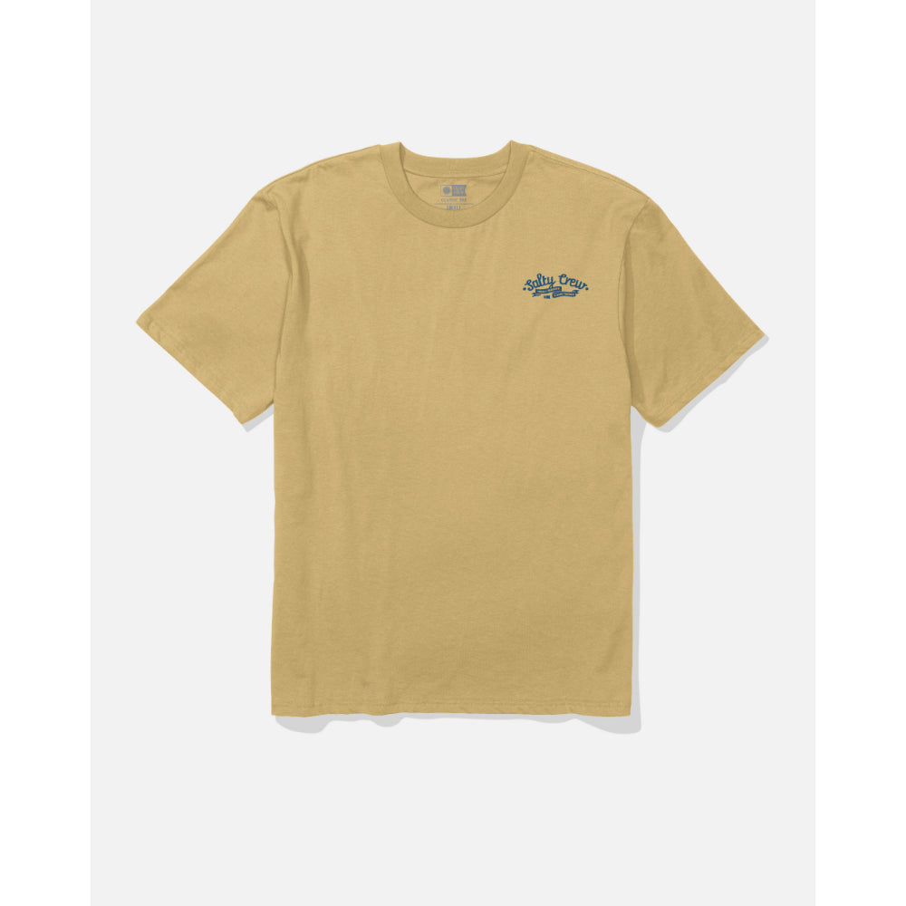SALTY CREW HAULER CLASSIC TEE MINERAL YELLOW