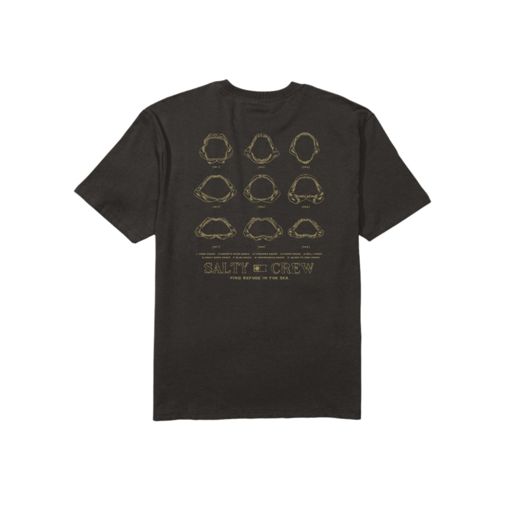 SALTY CREW JAWBONE CLASSIC TEE BLACK