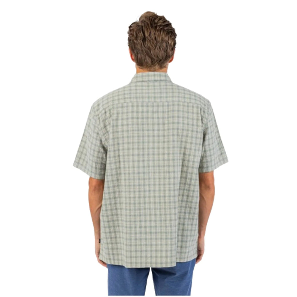 RIP CURL COUNTER CHECK SHORT SLEEVE SHIRT BONE