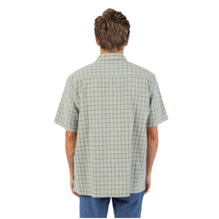 RIP CURL COUNTER CHECK SHORT SLEEVE SHIRT BONE