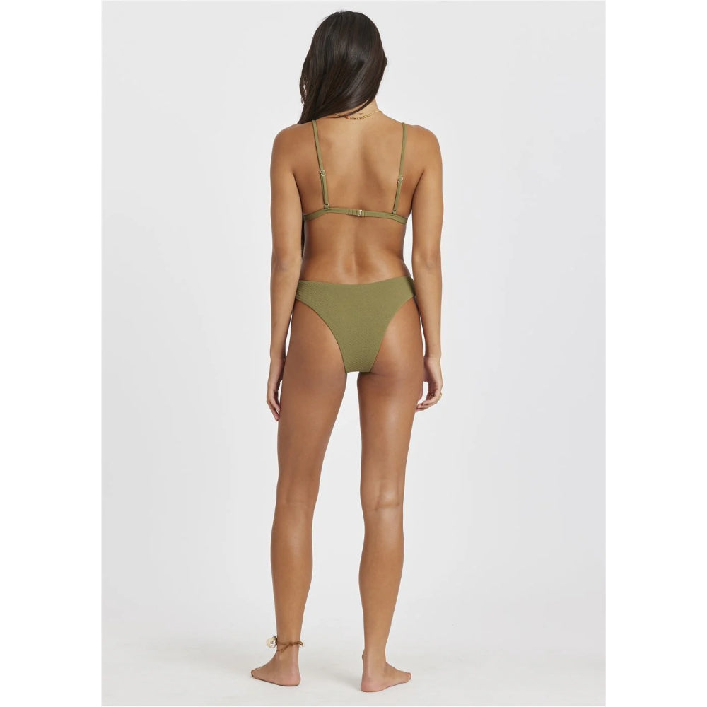 SISSTR WAVY DAYS HIGH HIP BOTTOM CACTUS