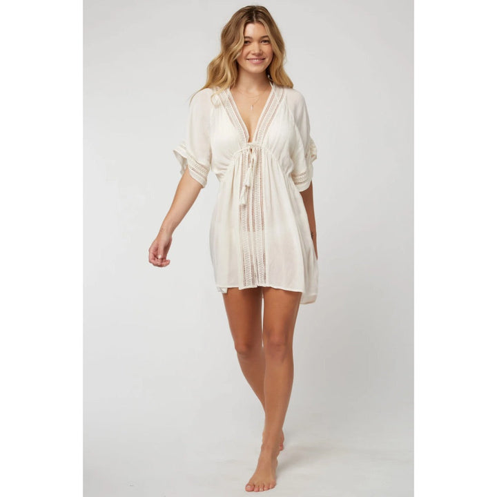 O'NEILL LADIES WILDER COVER-UP VANILLA