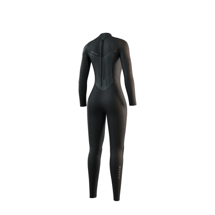MYSTIC WMS STAR 4/3 BACK ZIP BLACK