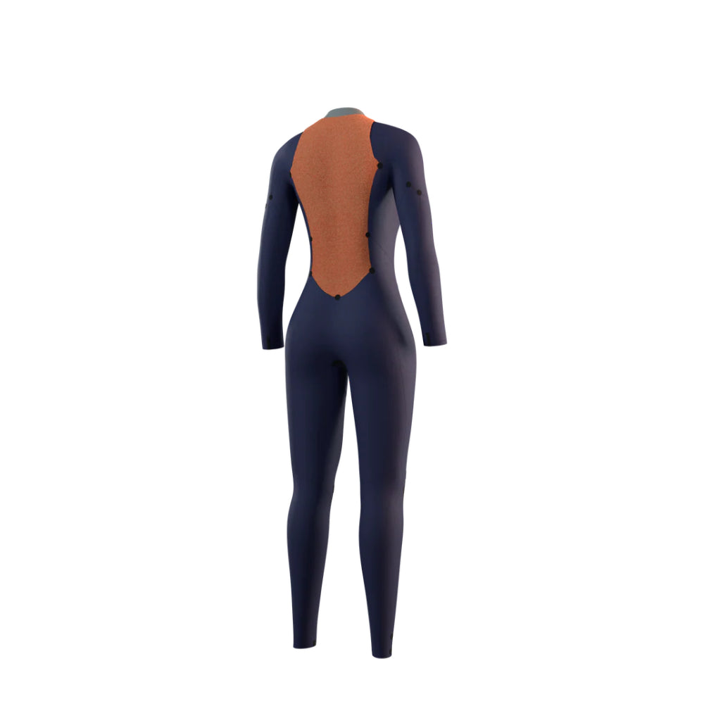 MYSTIC WMS STAR 4/3 BACK ZIP BLACK
