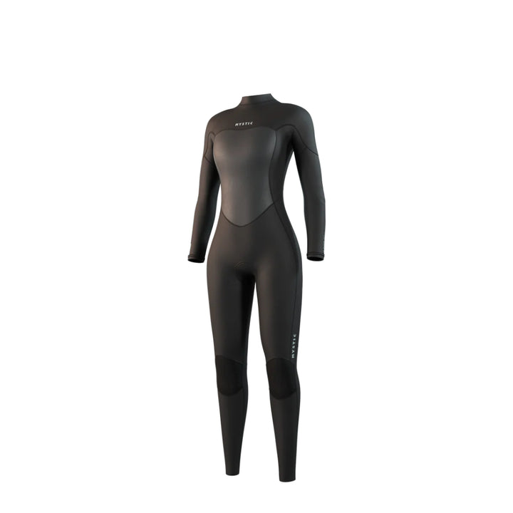 MYSTIC WMS BRAND 3/2 BACK ZIP BLACK
