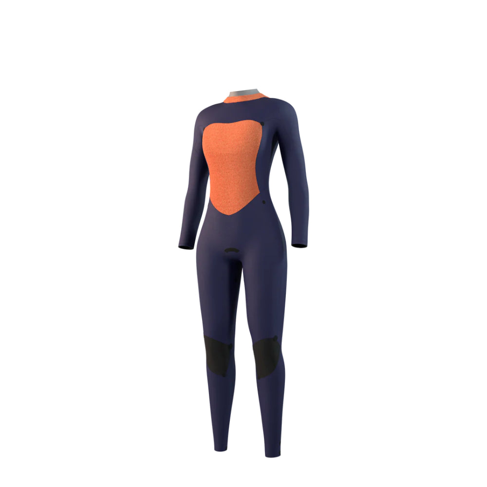 MYSTIC WMS STAR 3/2 BACK ZIP BLACK