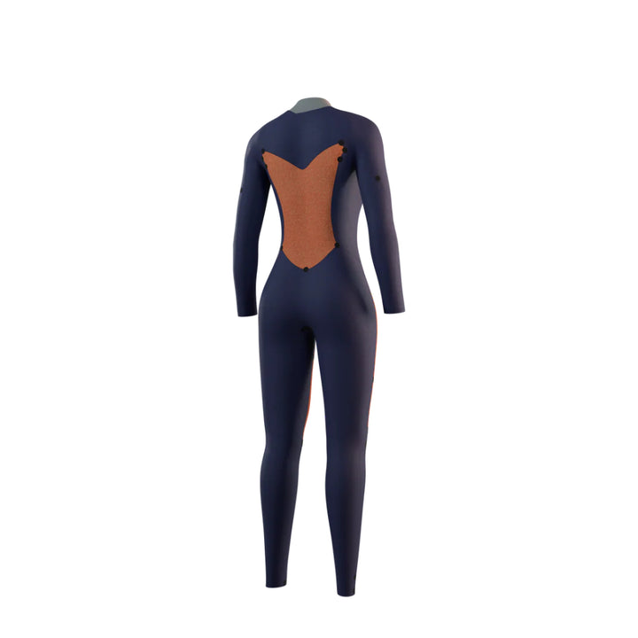 MYSTIC WMS STAR 4/3 CHEST ZIP BLACK