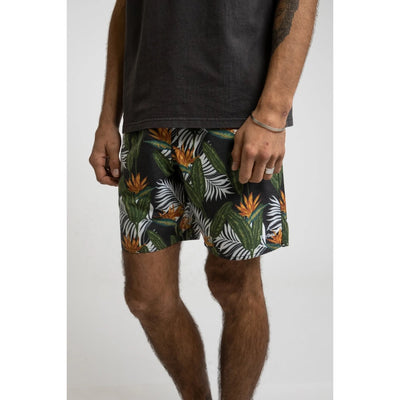 RHYTHM BOP BEACHSHORT VINTAGE BLACK