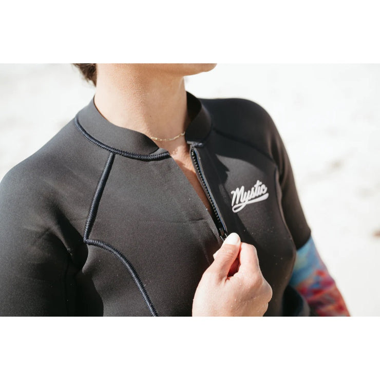 MYSTIC WMS LUNAR 2/2 FRONT ZIP DARK GREY