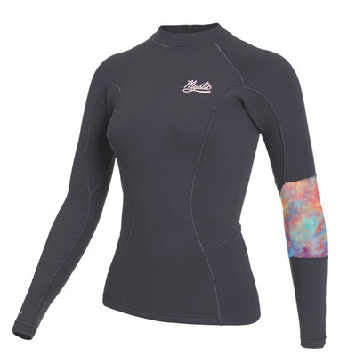 MYSTIC LUNAR 2MM LS VEST DARK GREY