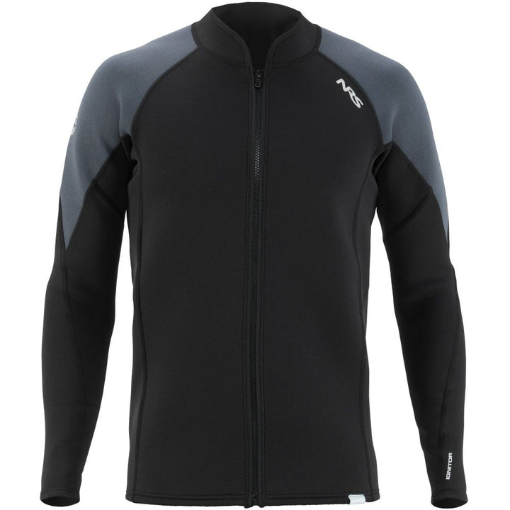 NRS IGNITOR 2MM FRONT ZIP JACKET BLACK