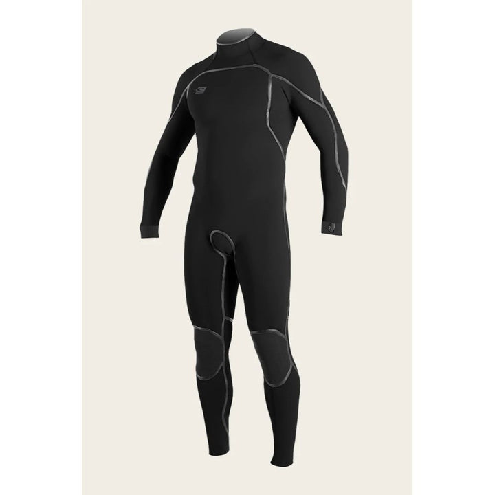 O'NEILL PSYCHO ONE 3/2 BACK ZIP BLACK