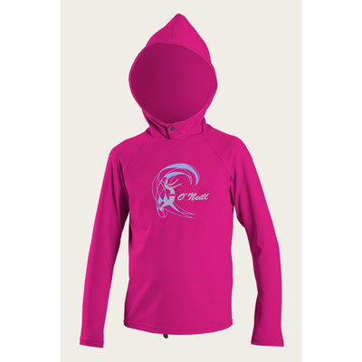 ONEILL TODDLER O'ZONE L/S SUN HOODIE BERRY
