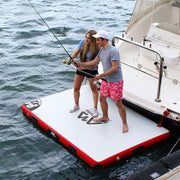 AQUA MARINA ISLAND INFLATABLE PLATFORM 8'2