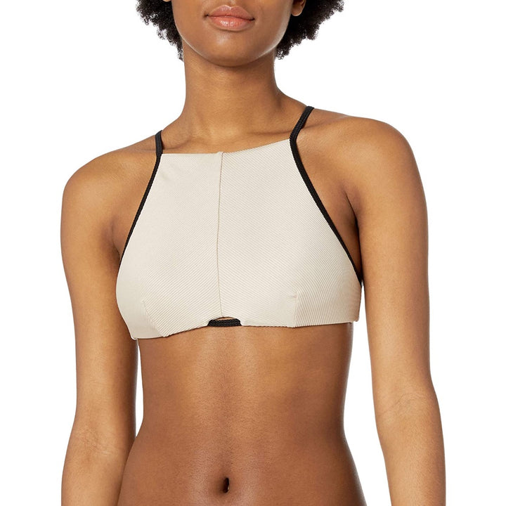 RVCA FROTHY BRALETTE TOP NUDE