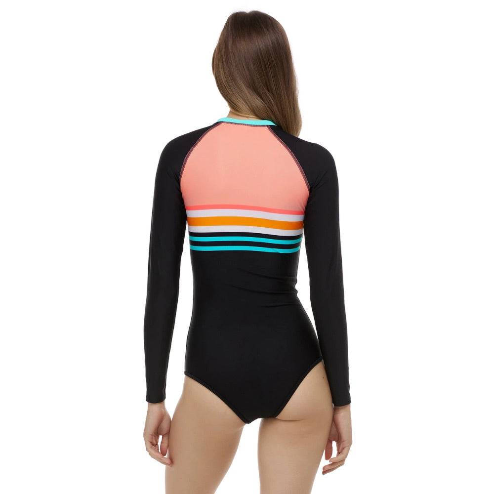 BODY GLOVE CORAL REEF CHANNEL PADDLE SUIT BLACK