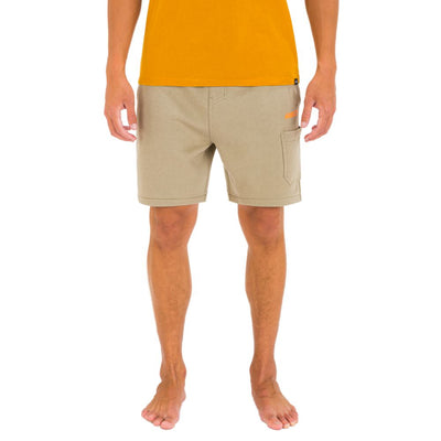 HURLEY EXPLORE RANGER FLEECE SHORT 19'' KHAKI