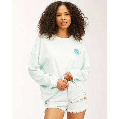 BILLABONG SURFADELIC LONG SLEEVE AQUA