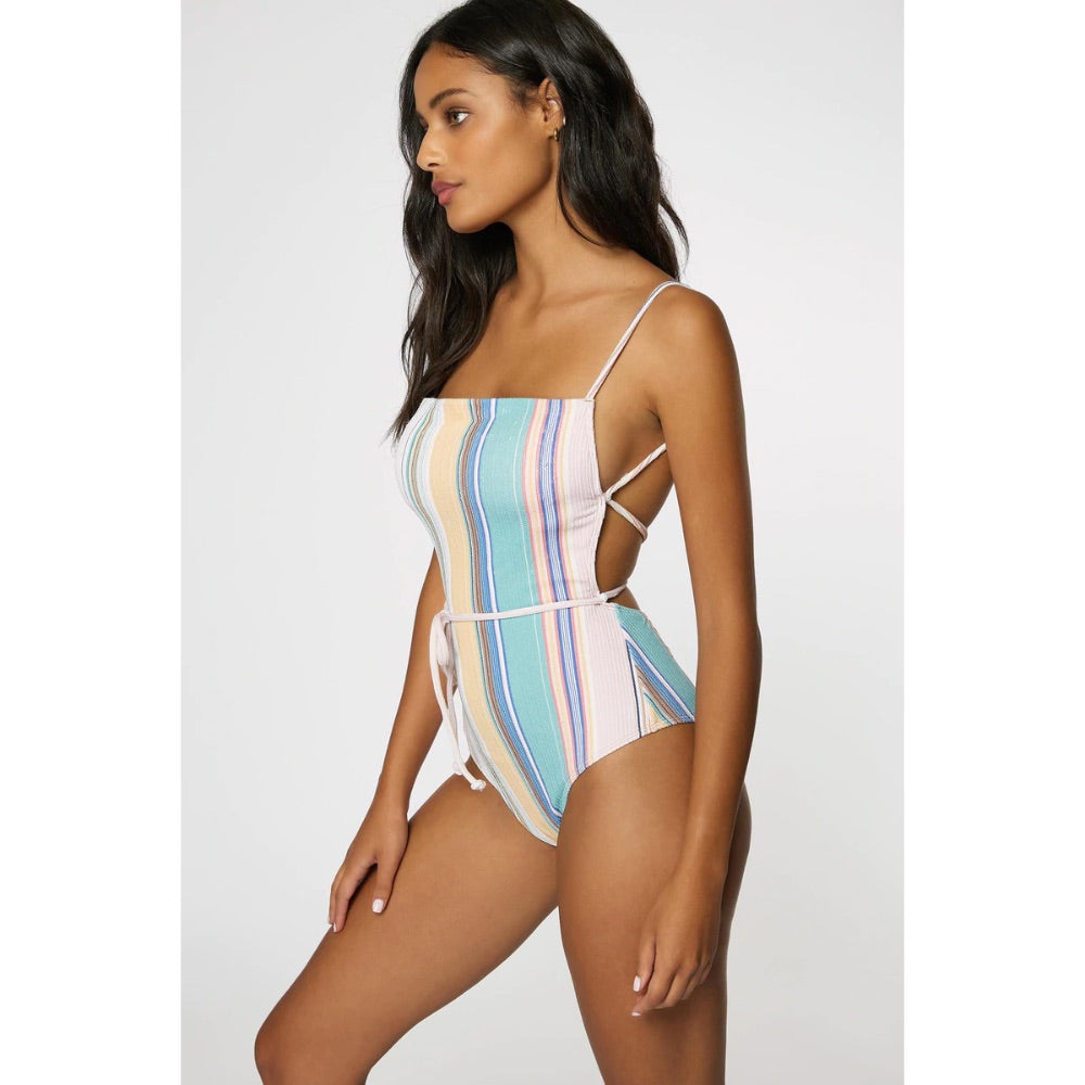 O'NEILL BAJA STRIPE MARBELLA CHEEKY ONE PIECE MULTI