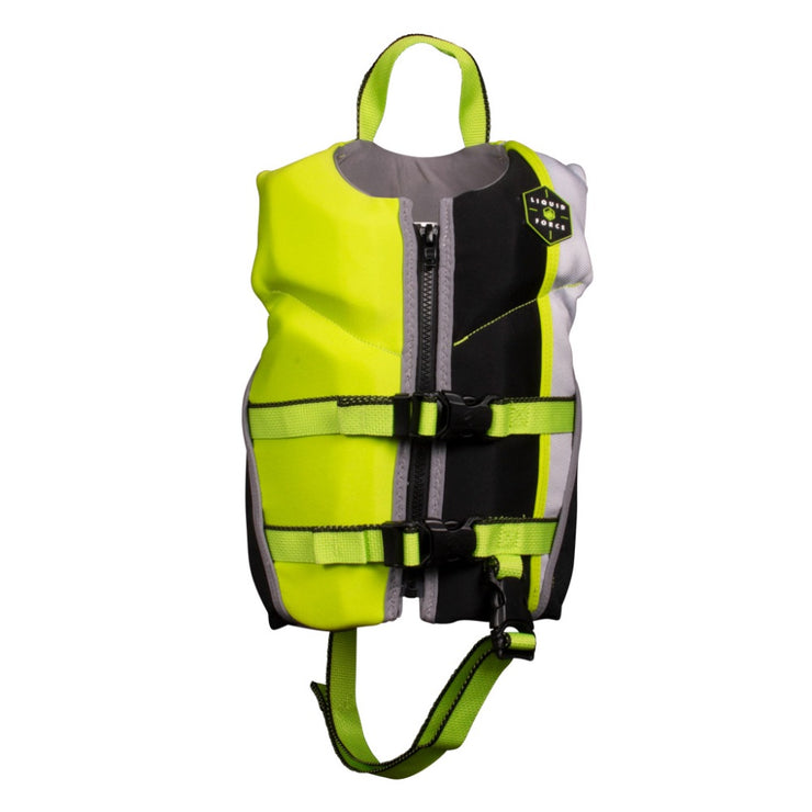 LIQUID FORCE FURY CHILD VEST BLACK/GREEN