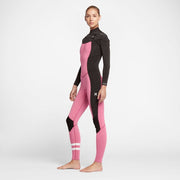 HURLEY WMS ADVANTAGE PLUS 3/2 CHEST ZIP PINK