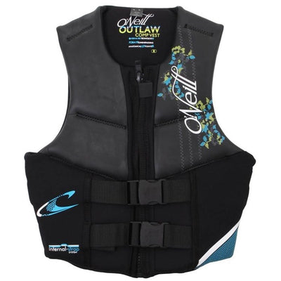 ONEILL WMS OUTLAW VEST BLACK