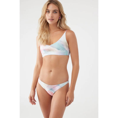 ONEILL WOMEN OF THE WAVE MIDDLES MID-BRALETTE TOP MUTLI